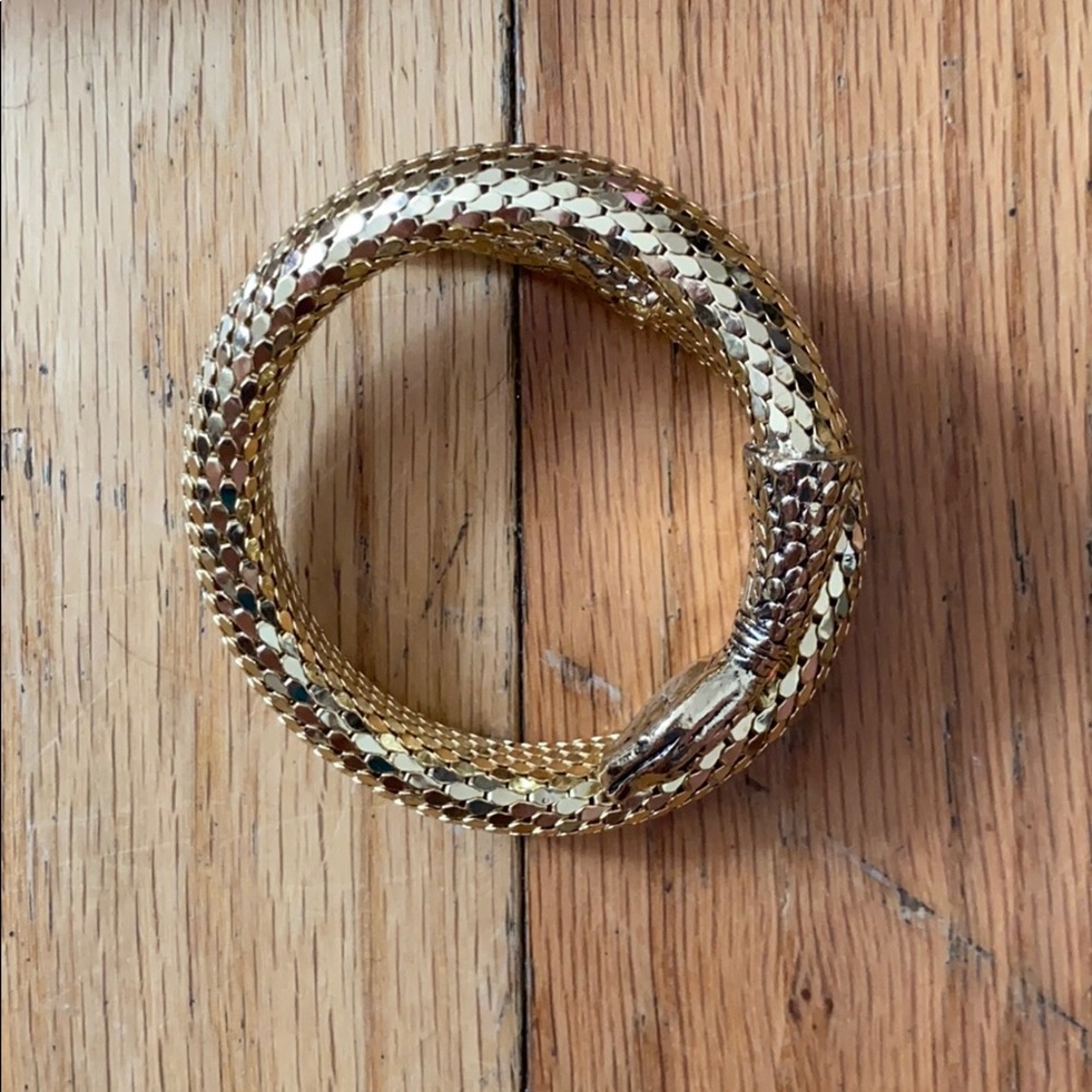 Vintage Gold color metal Bracelet